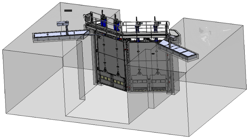 Modélisation 3D d’un équipement industriel conçu par SPIDE