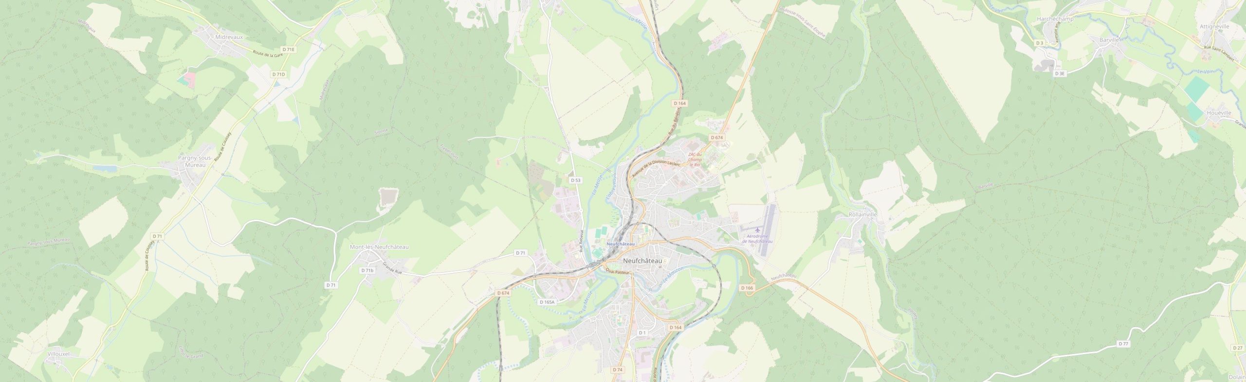 Localisation de SPIDE, 5 rue Joffre à Neufch&acirc;teau