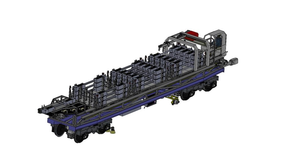 Train de travaux RATP